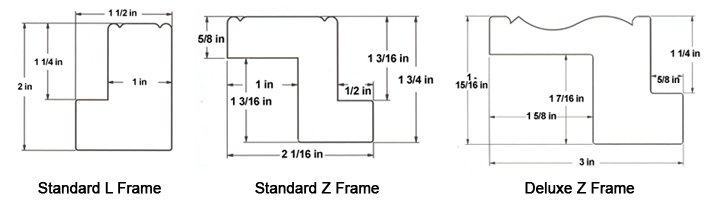 Click to View Frames Spec Page